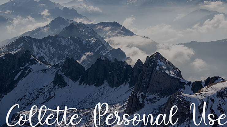 Collette (Personal Use) Font