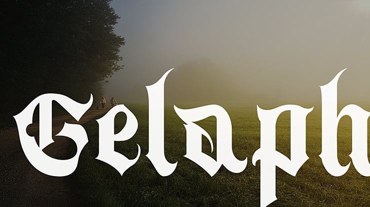 Gelaph Font