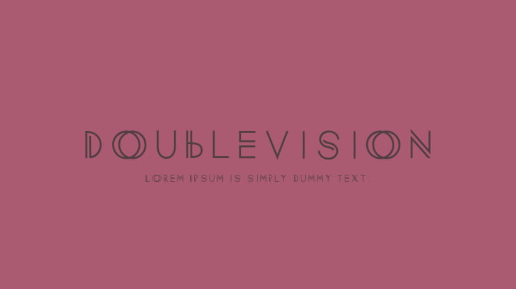 doublevision Font