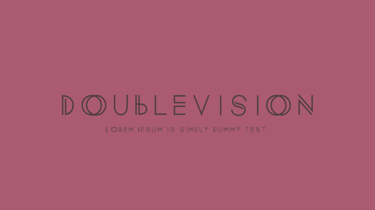 doublevision Font