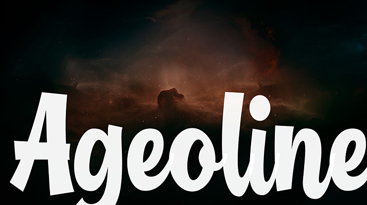 Ageoline Font