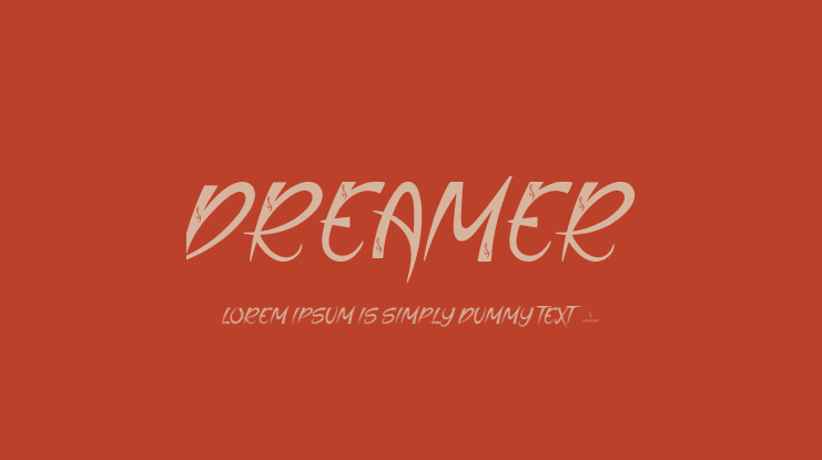 Dreamer Font