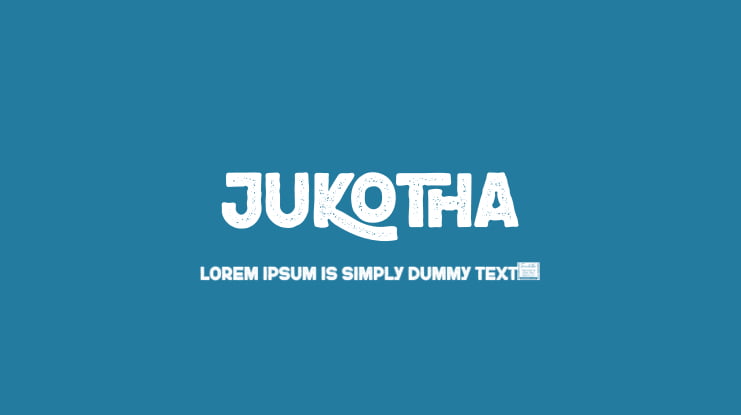 JUKOTHA Font Family