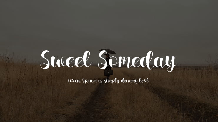 Sweet Someday Font