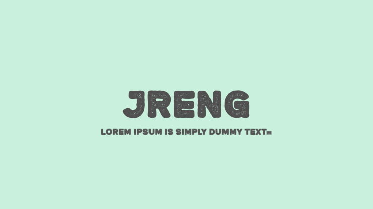 Jreng Font