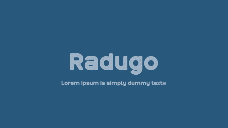 Radugo Font