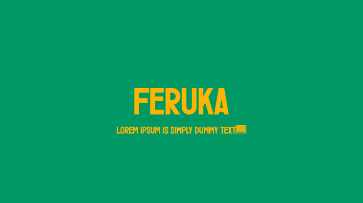 Feruka Font