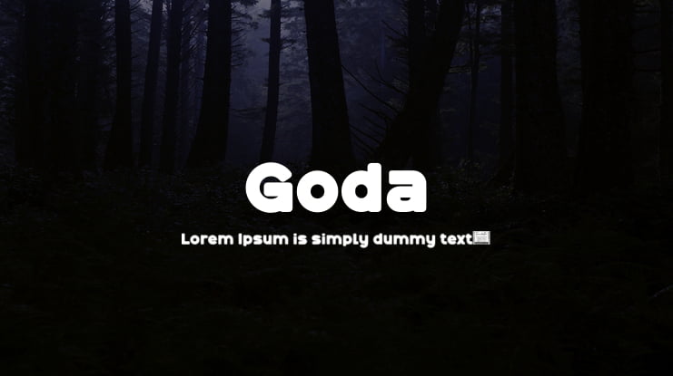 Goda Font Family