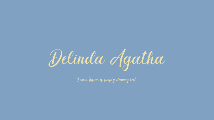 Delinda Agatha Font
