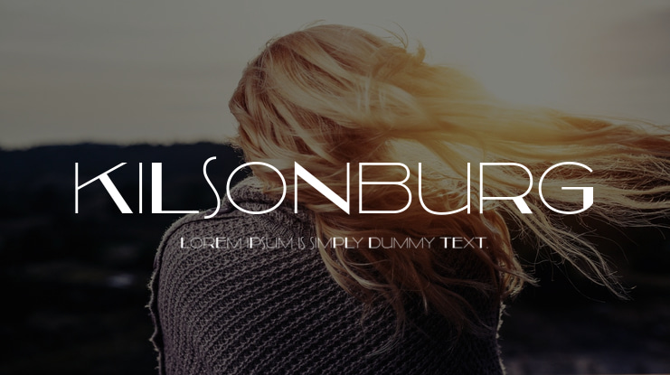 Kilsonburg Font