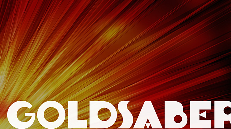 Goldsaber Font