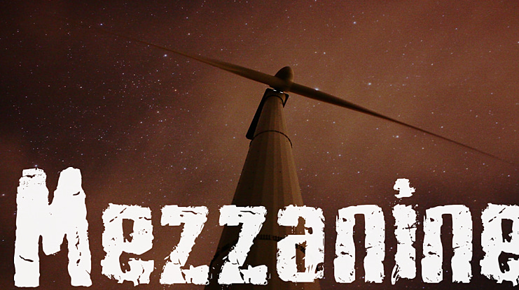 Mezzanine Font