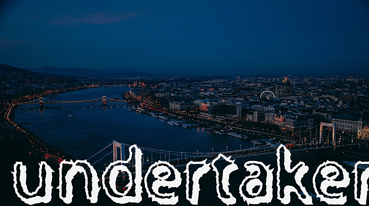 Undertaker Font