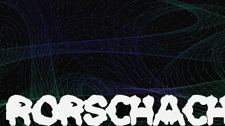 Rorschach Font
