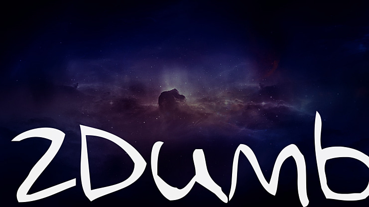 2Dumb Font Family