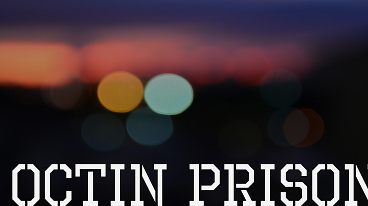 Octin Prison Font