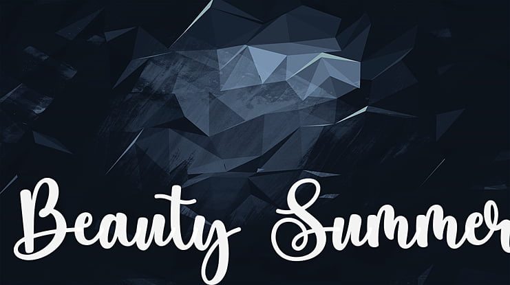 Beauty Summer Font Family
