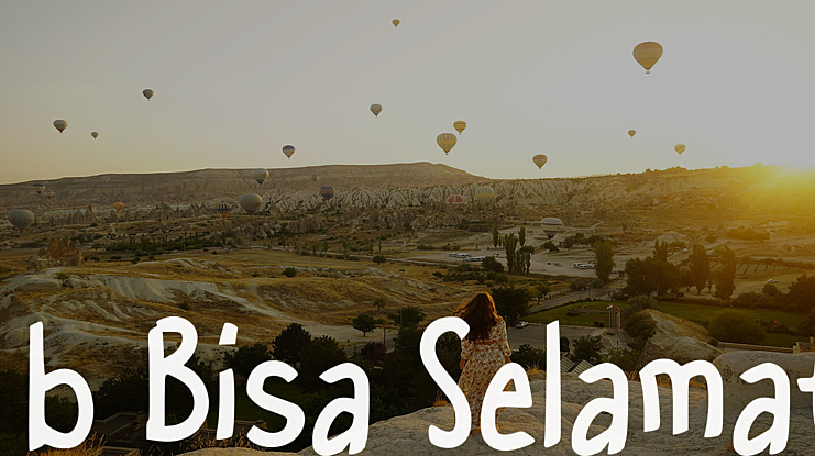 b Bisa Selamat Font