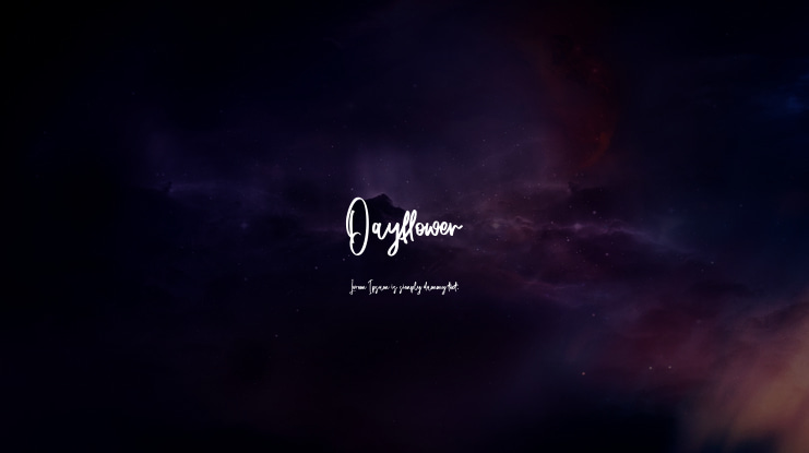 Dayflower Font