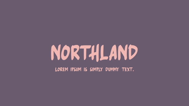 NORTHLAND Font