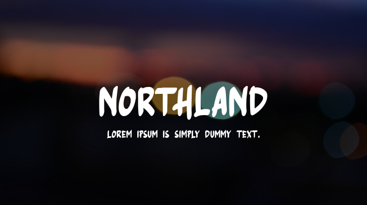 NORTHLAND Font