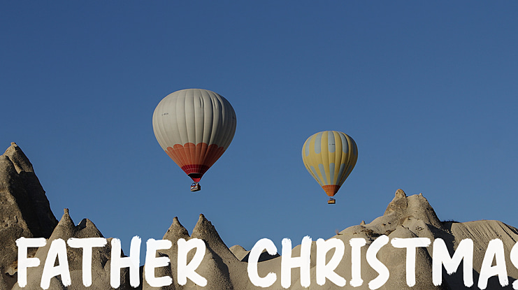 Father Christmas Font