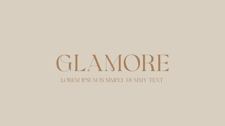 Glamore Font