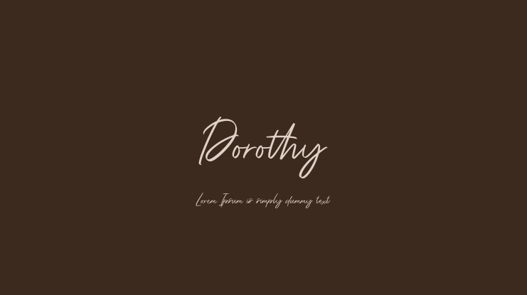 Dorothy Font