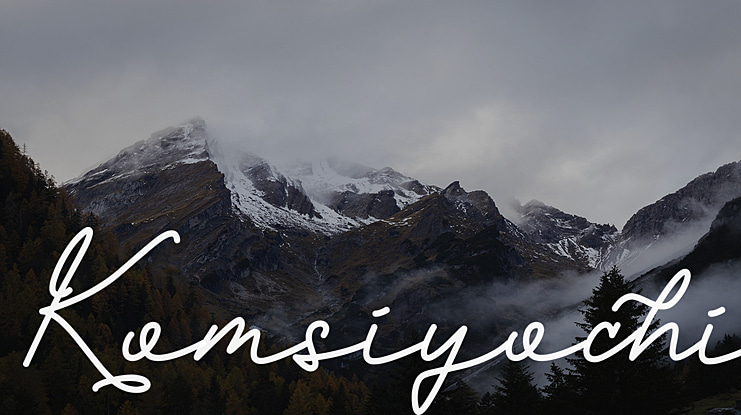 Komsiyochi Font