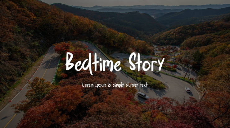 Bedtime Story Font Family