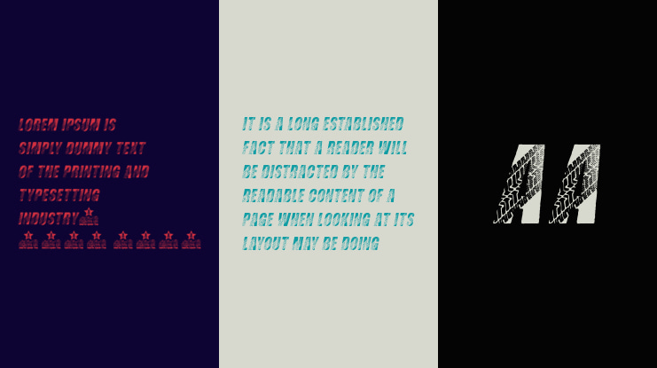 TIRES  PERSONAL USE Font