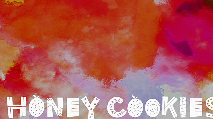 Honey cookies Font