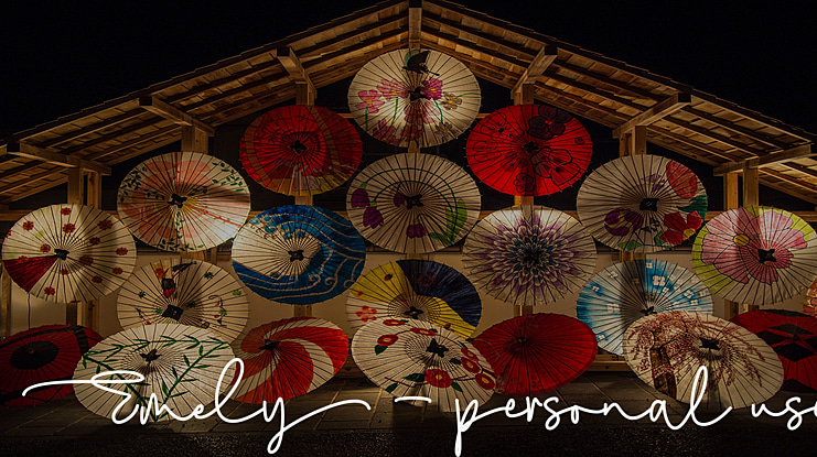 Emely - personal use Font