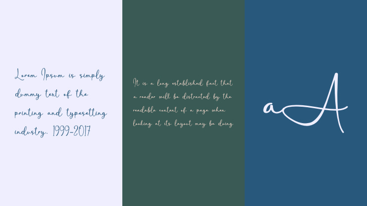 Febriella - Personal Use Font