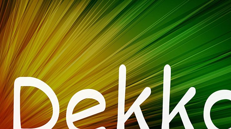 Dekko Font