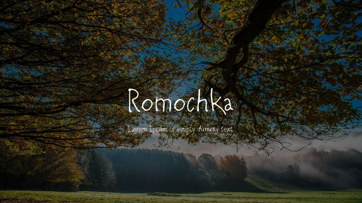 Romochka Font