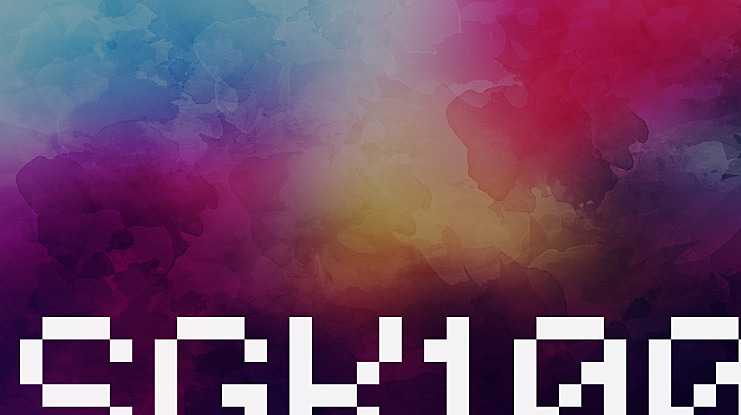 SGK100 Font