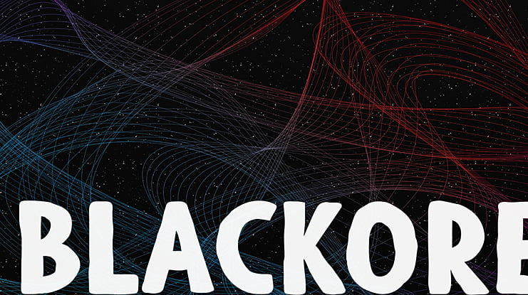 Blackore Font