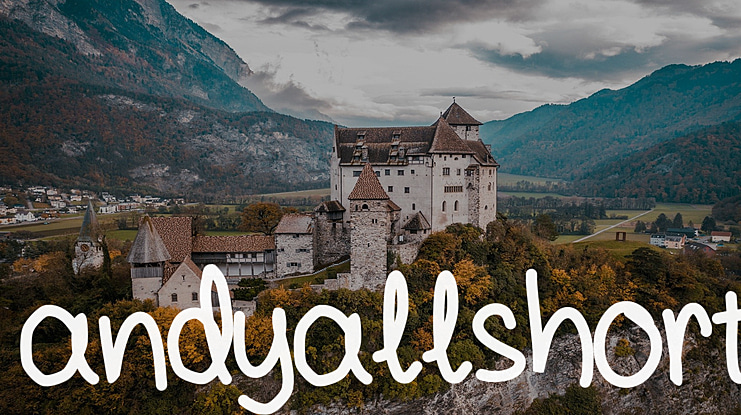 andyallshort Font