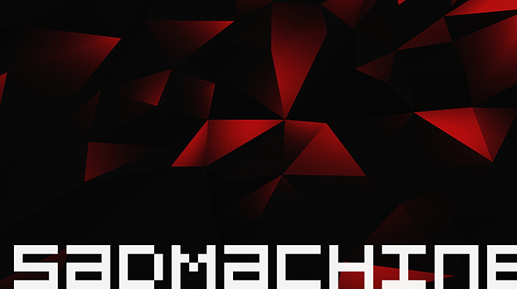 SadMachine Font
