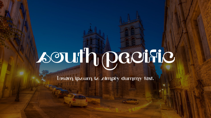 South Pacific Font