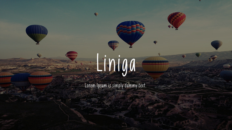 Liniga Font