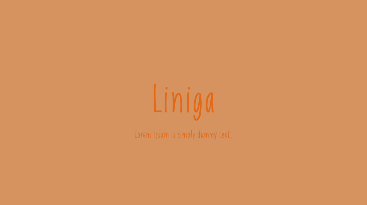 Liniga Font