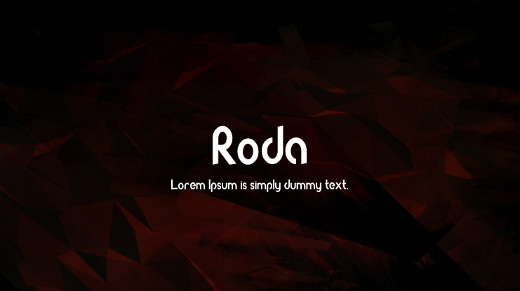 Roda Font