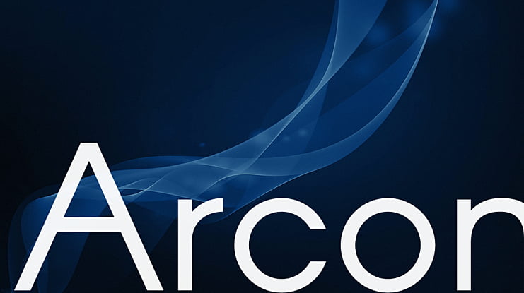 Arcon Font