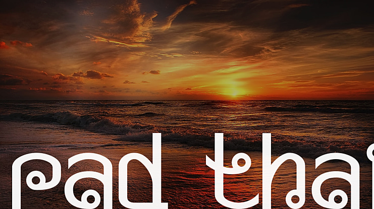 Pad Thai Font