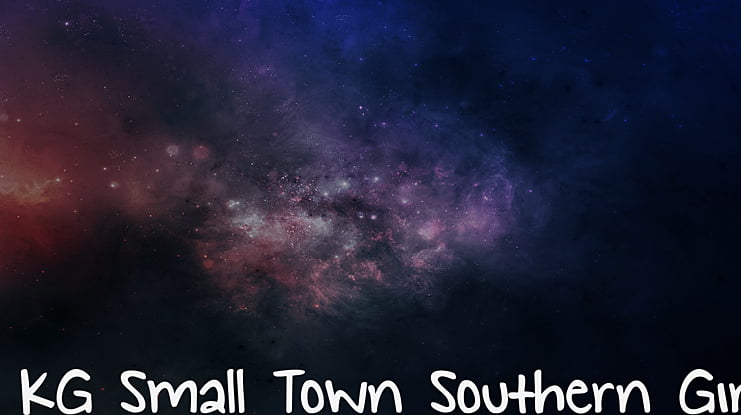 KG Small Town Southern Girl Font
