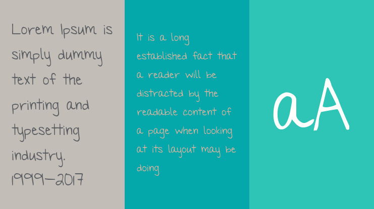 My Hands are Holding You Font