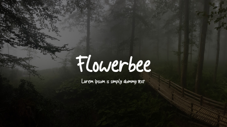 Flowerbee Font