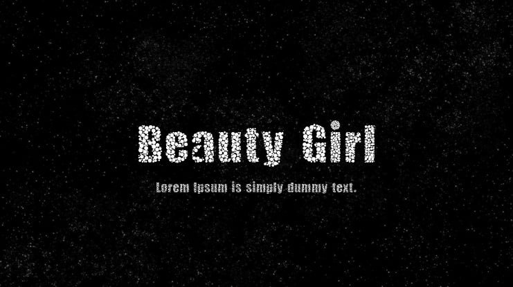 Beauty Girl Font